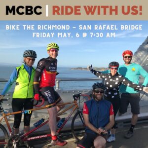 Ride With Us! Richmond-San Rafael Bridge May 6 Ride