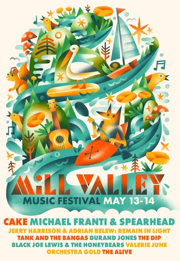 Mill Valley Music Festival Poster