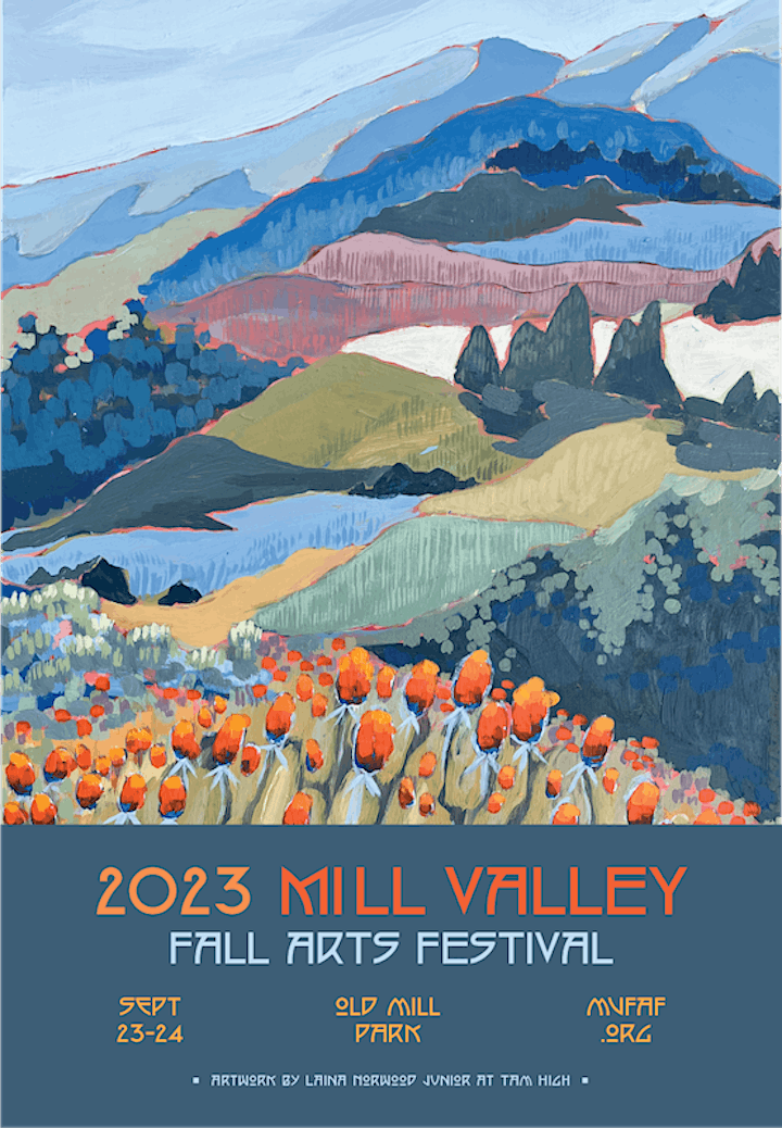 Mill Valley Arts Festival 2023 Poster