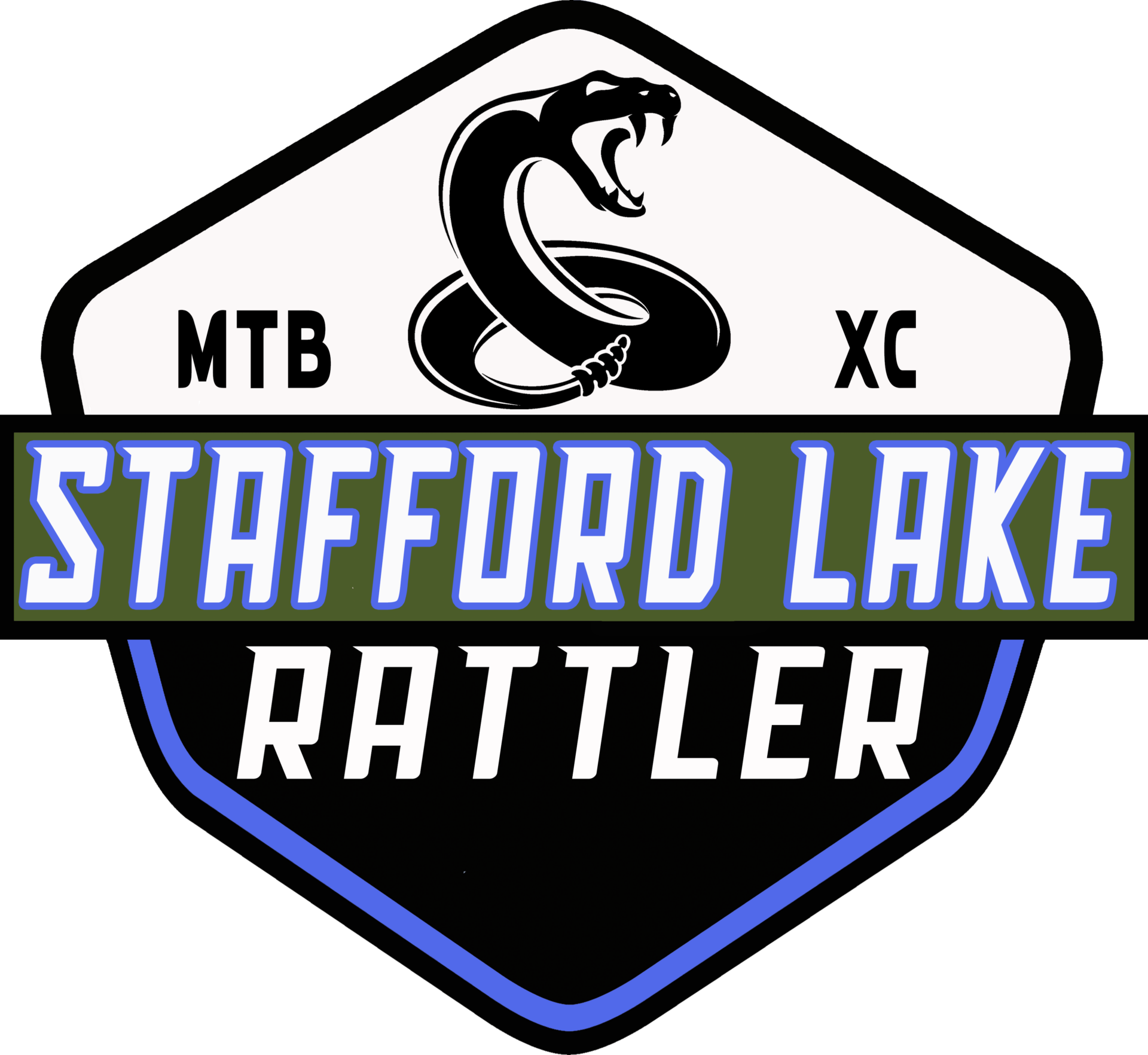 Stafford Lake Rattler XC Race Logo