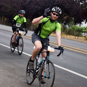 Redwood Credit Union Bike riders