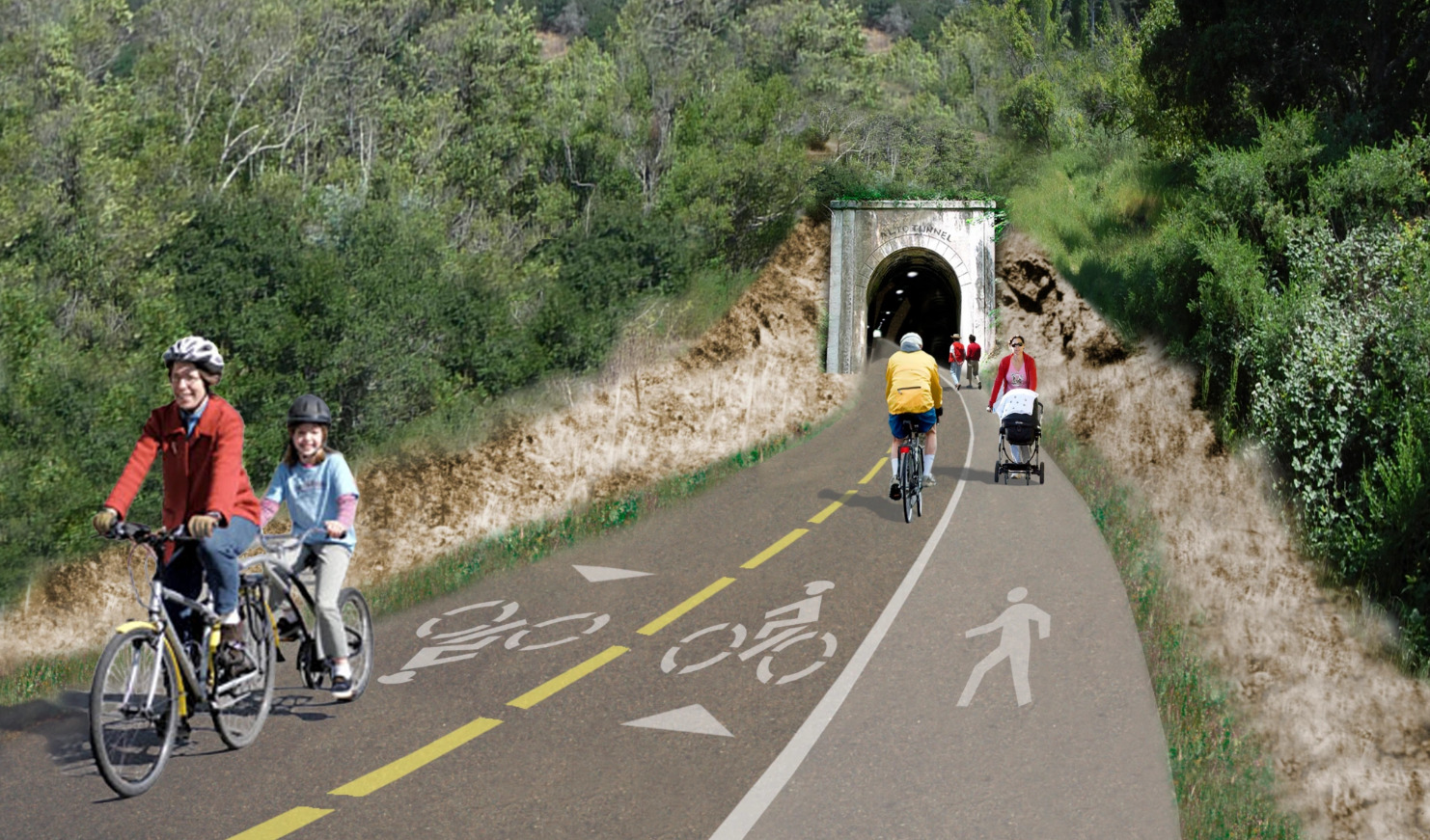 Alto Tunnel rendering