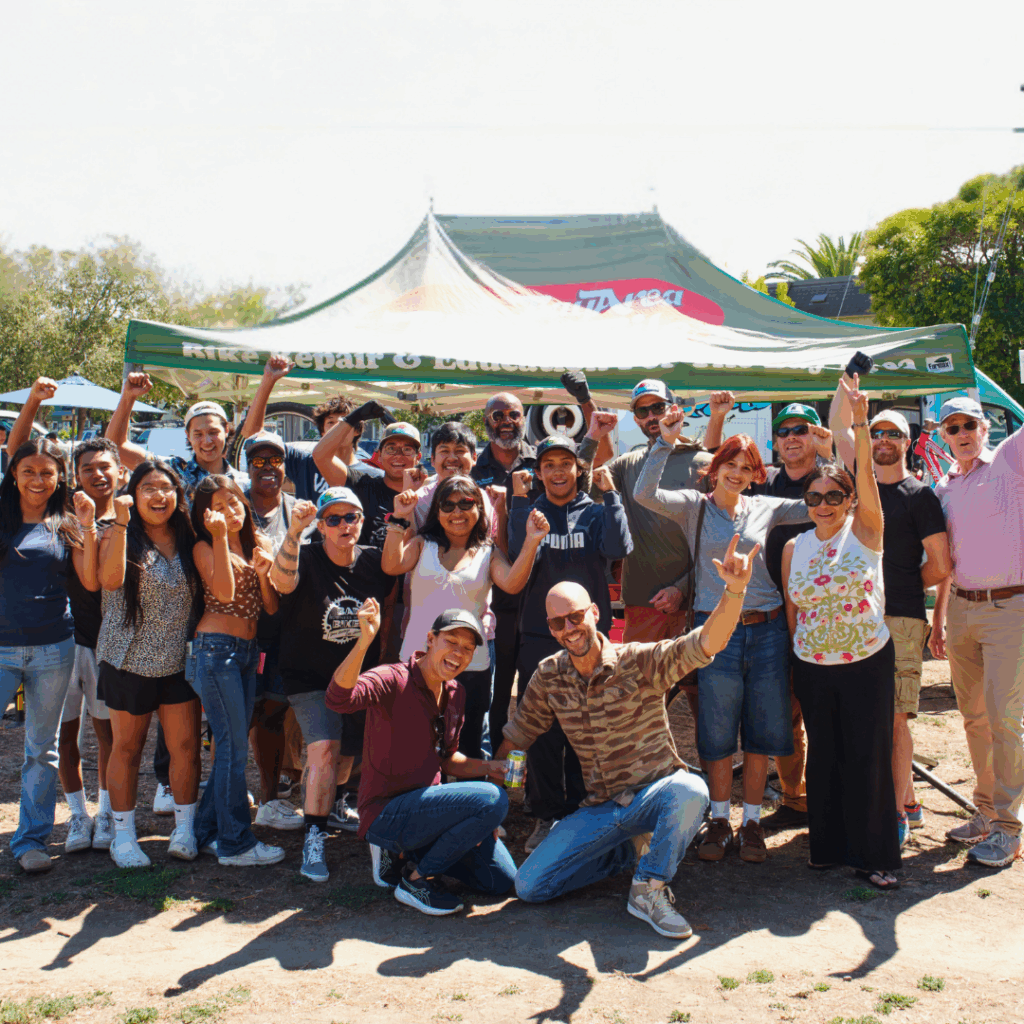 Bikefest volunteers at Pickleweed Park