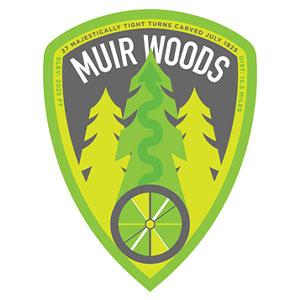 Muir Woods Loop Ride Patch - by Joe Kayser