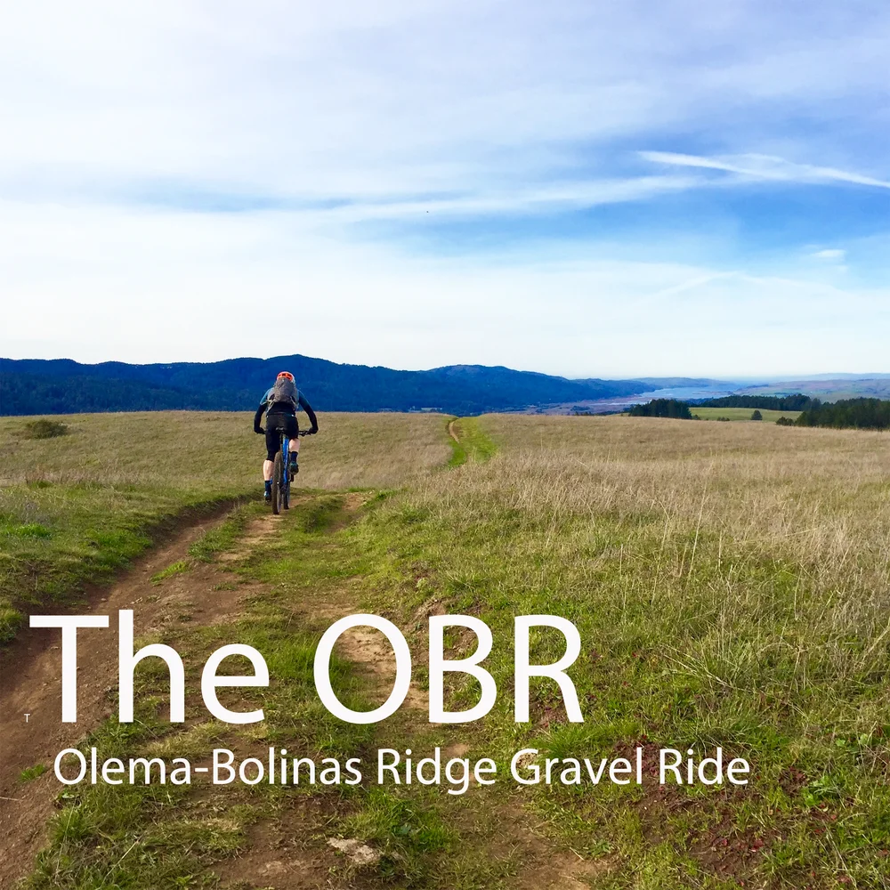 Olema-Bolinas Ridge Trail and Gravel Loop lone rider on Bolinas ridge